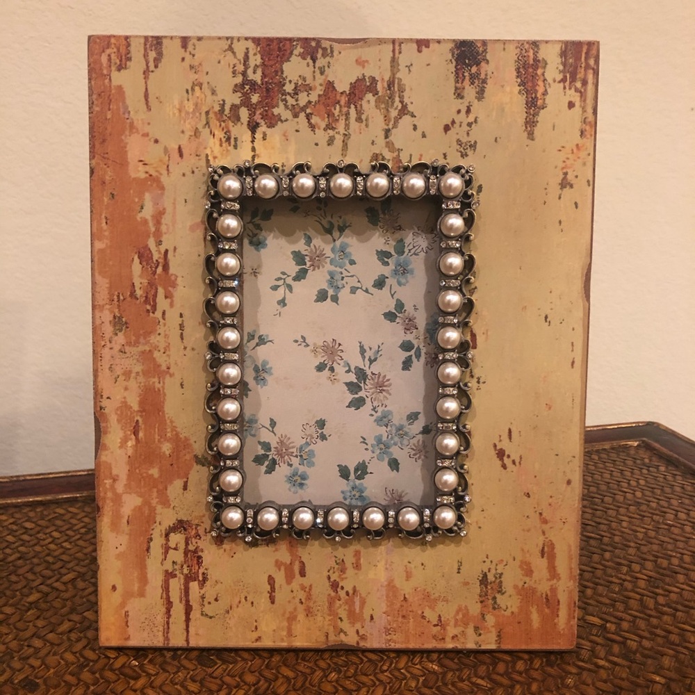 Jeweled Rustic Picture Frame 4X6